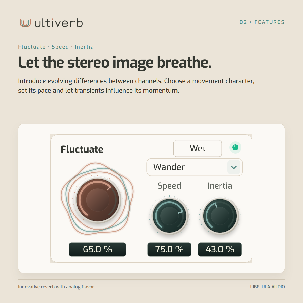 Let the stereo image breathe.